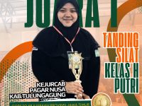 Sabet Emas! Bestania Margareth Nur Sifa Juarai Kelas H di Kejurcab Pagar Nusa Tulungagung, Siap Guncang Tingkat Provinsi!